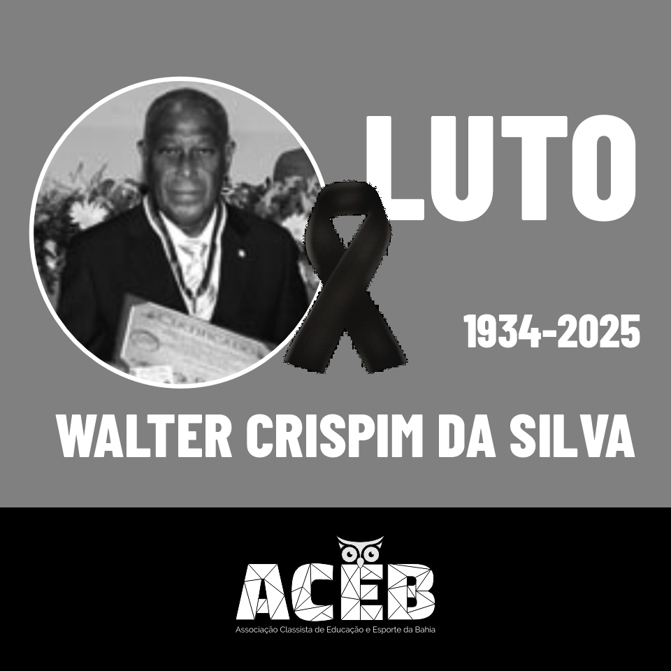 Em Luto pelo Professor Walter cRISPIM DA sILVA